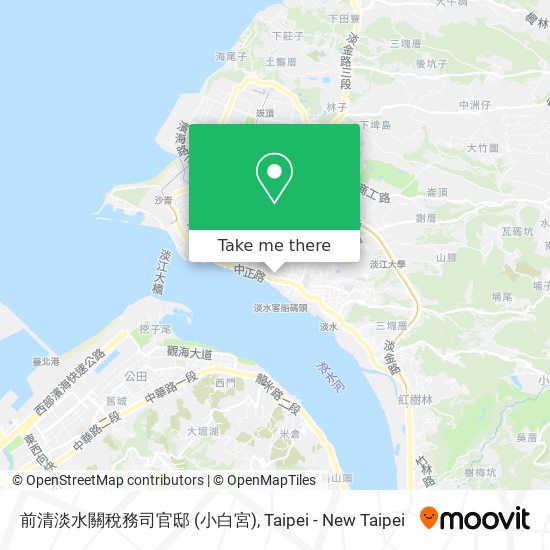 前清淡水關稅務司官邸 (小白宮) map