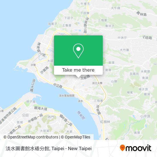 淡水圖書館水碓分館 map