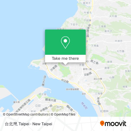 台北灣 map