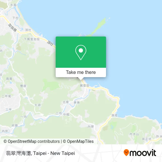 翡翠灣海灘地圖