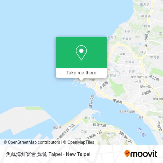 魚藏海鮮宴會廣場地圖