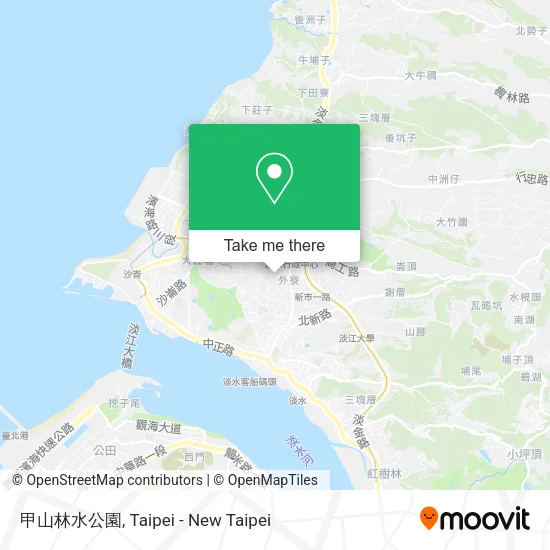 甲山林水公園 map