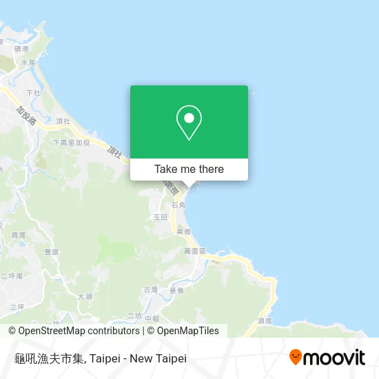 龜吼漁夫市集 map