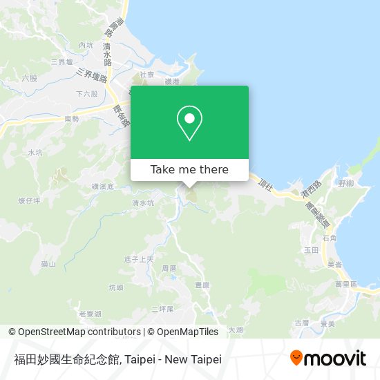 福田妙國生命紀念館 map