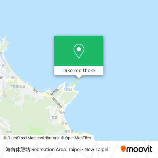 海角休憩站 Recreation Area map