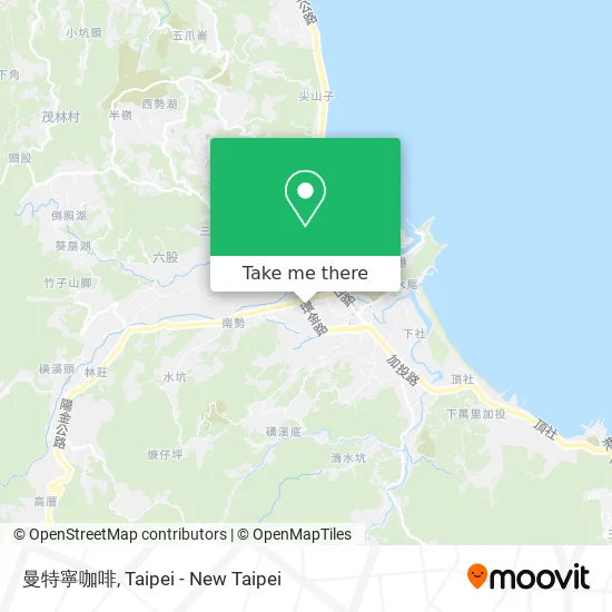 曼特寧咖啡 map