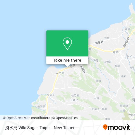 淺水灣 Villa Sugar map