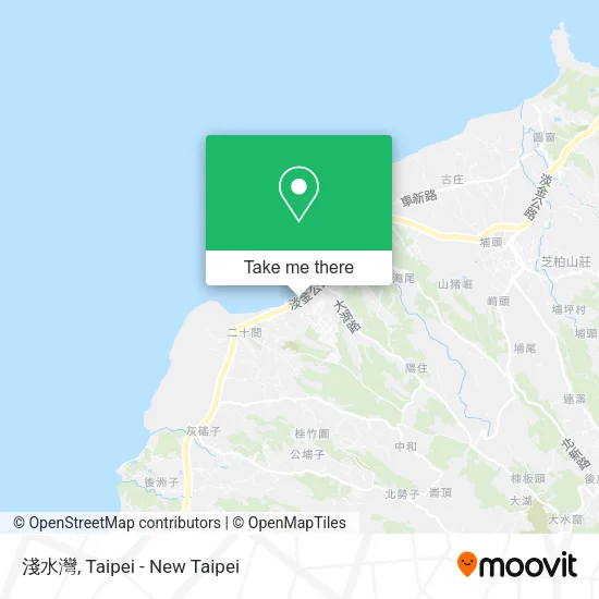 淺水灣 map