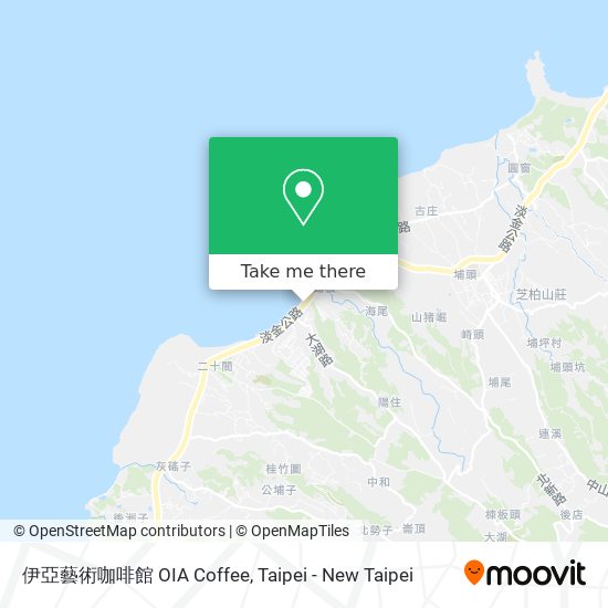 伊亞藝術咖啡館 OIA Coffee map