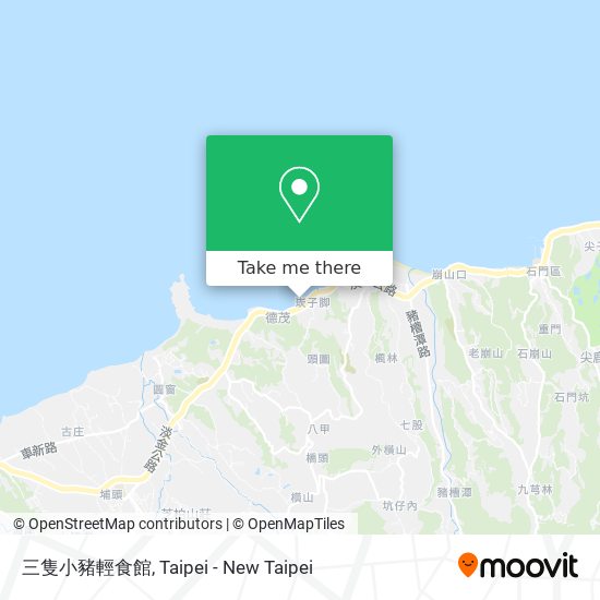 三隻小豬輕食館地圖