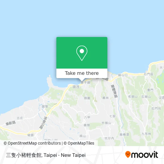 三隻小豬輕食館 map