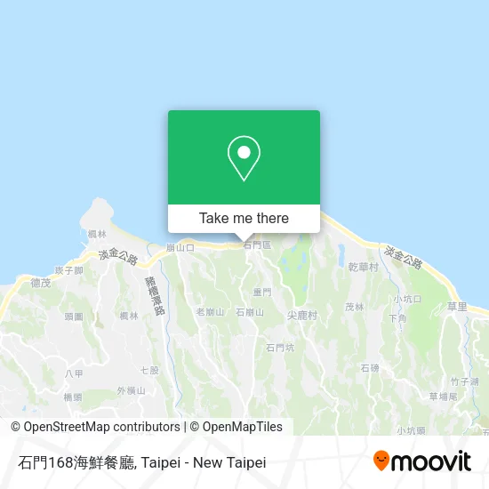 石門168海鮮餐廳地圖
