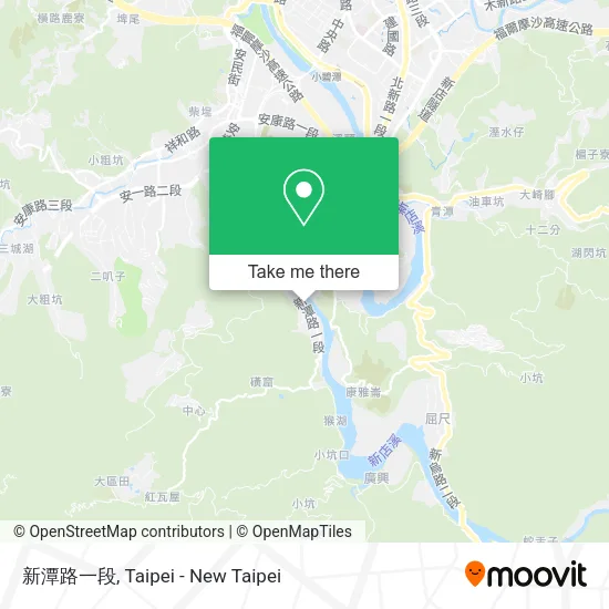 新潭路一段地圖