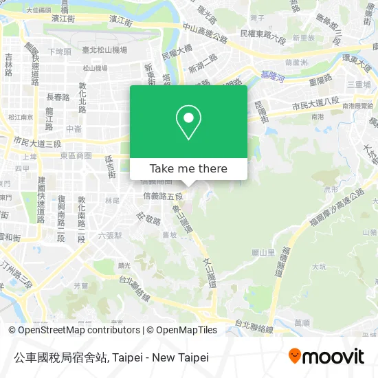 公車國稅局宿舍站 map