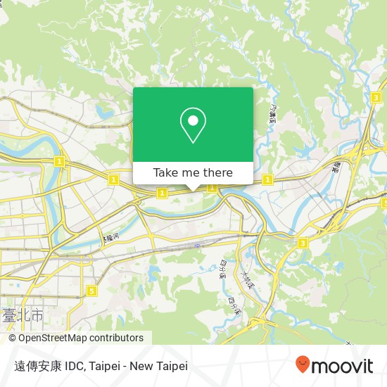 遠傳安康 IDC map