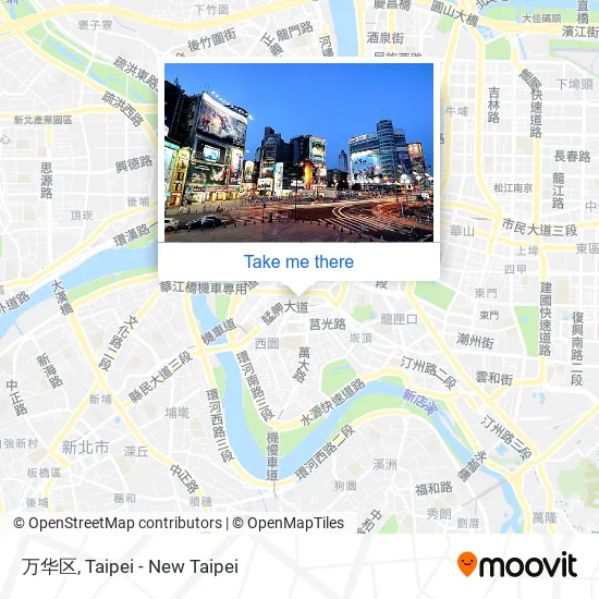 万华区 map