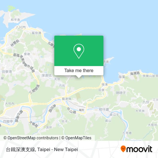台鐵深澳支線 map
