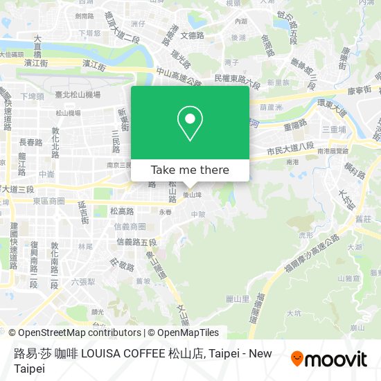 路易·莎 咖啡 LOUISA COFFEE 松山店 map