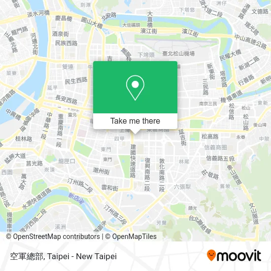空軍總部 map