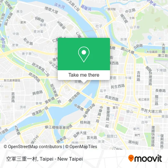 空軍三重一村 map