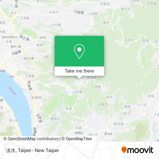 淡水 map