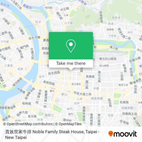貴族世家牛排 Noble Family Steak House地圖