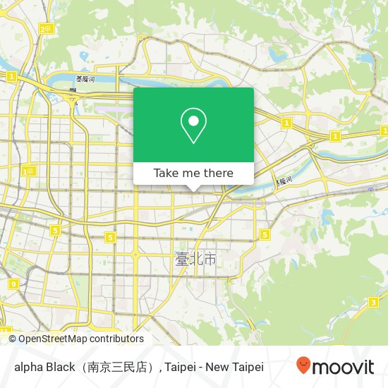 alpha Black（南京三民店） map