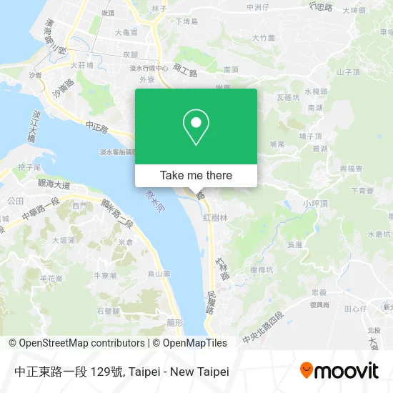 中正東路一段 129號地圖