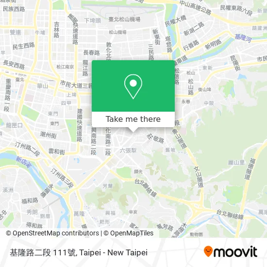 基隆路二段 111號 map