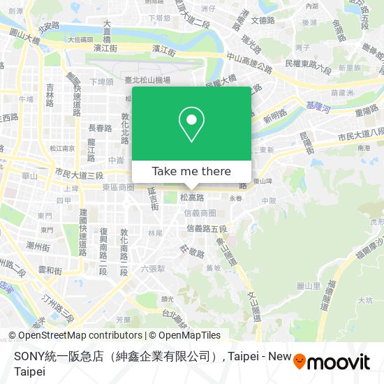 SONY統一阪急店（紳鑫企業有限公司） map