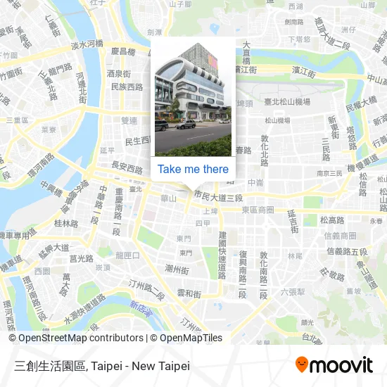 三創生活園區地圖