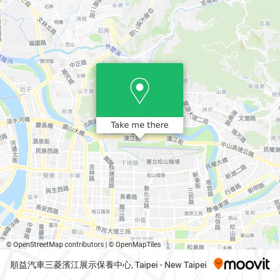 順益汽車三菱濱江展示保養中心 map