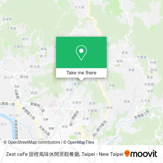 Zest caf'e 甜橙風味休閒景觀餐廳 map