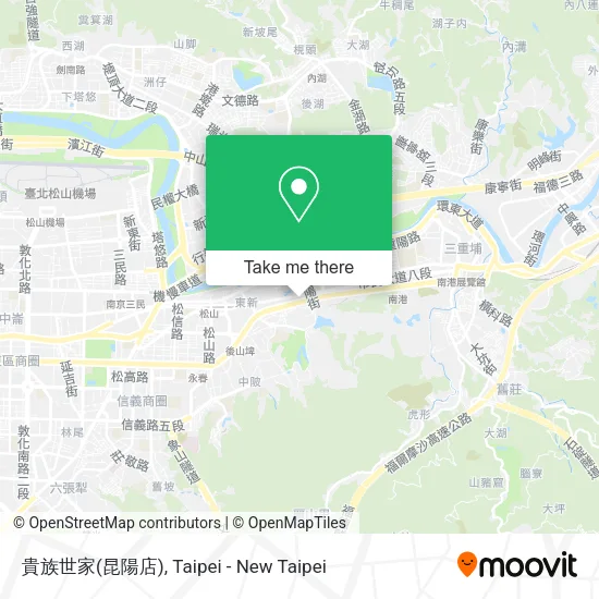 貴族世家(昆陽店) map