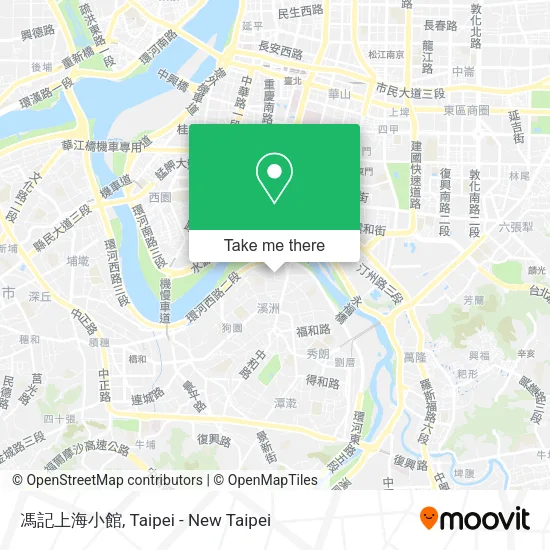 馮記上海小館地圖