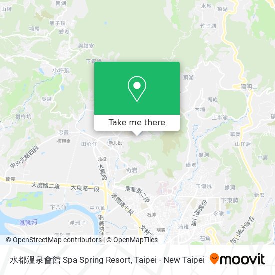 水都溫泉會館 Spa Spring Resort map