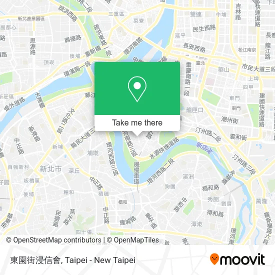 東園街浸信會地圖