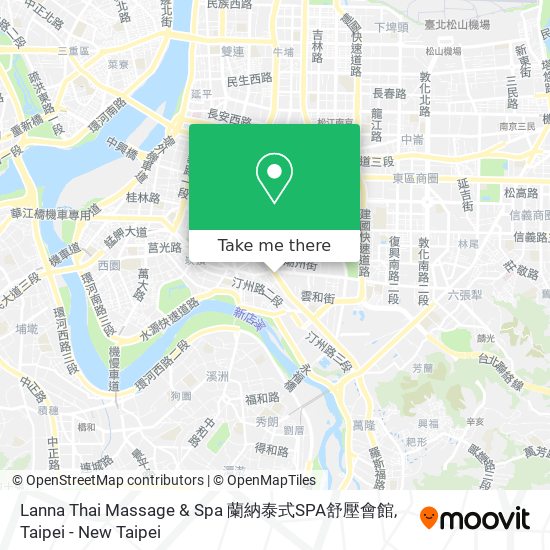 Lanna Thai Massage & Spa 蘭納泰式SPA舒壓會館 map
