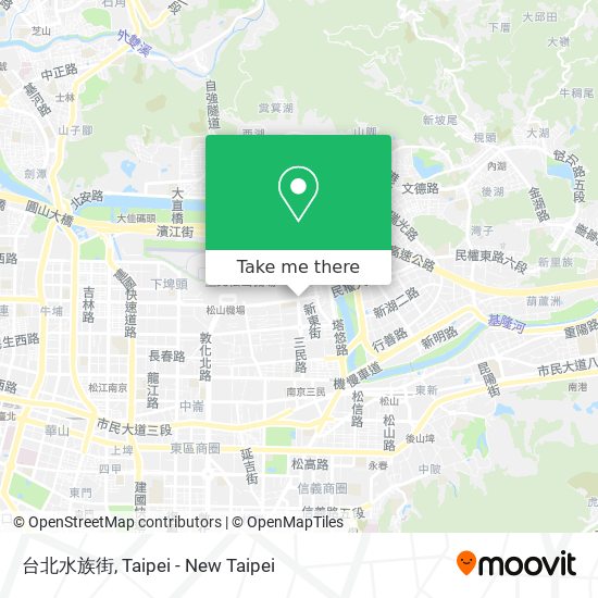 台北水族街 map