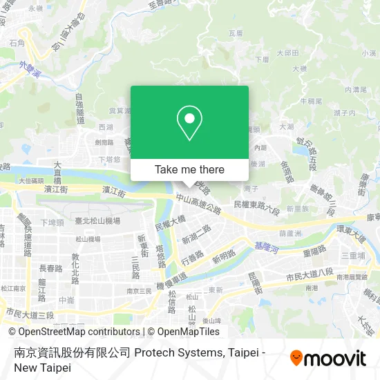 南京資訊股份有限公司 Protech Systems地圖