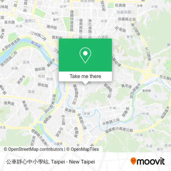 公車靜心中小學站地圖