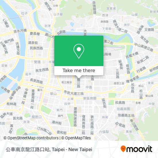 公車南京龍江路口站 map