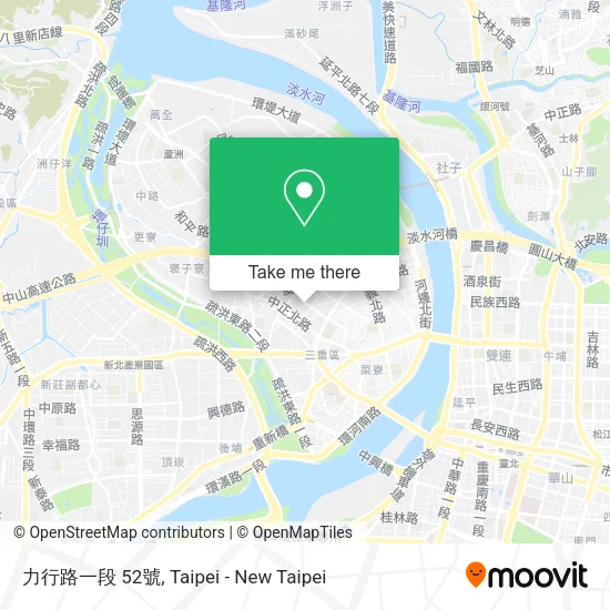 力行路一段 52號地圖