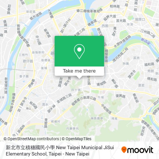 新北市立積穗國民小學 New Taipei Municipal JiSui Elementary School map