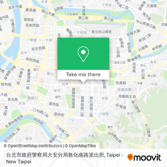 台北市政府警察局大安分局敦化南路派出所 map