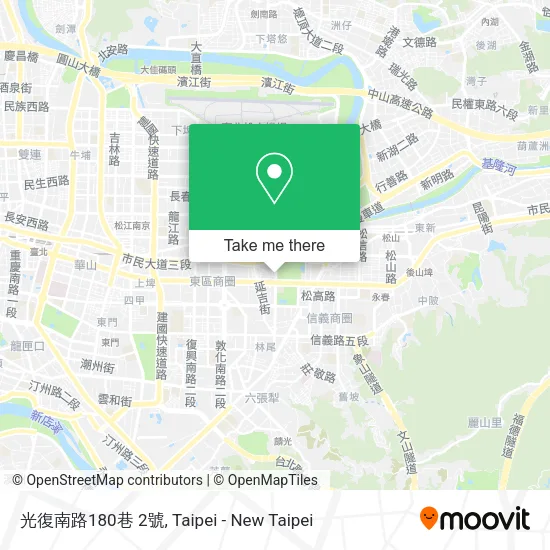 光復南路180巷 2號地圖
