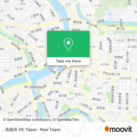 洛陽街 69 map