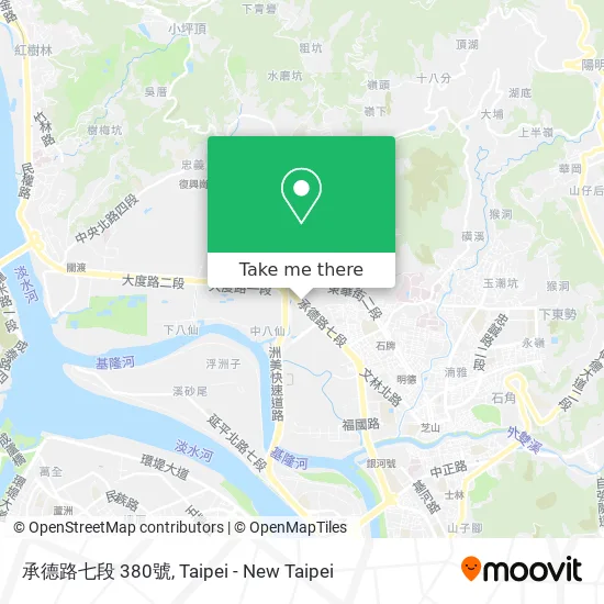 承德路七段 380號 map