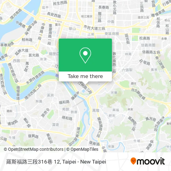 羅斯福路三段316巷 12 map