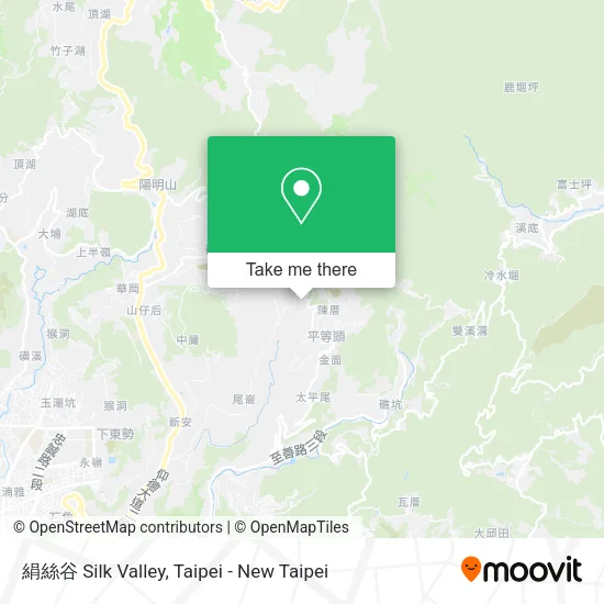 絹絲谷 Silk Valley地圖